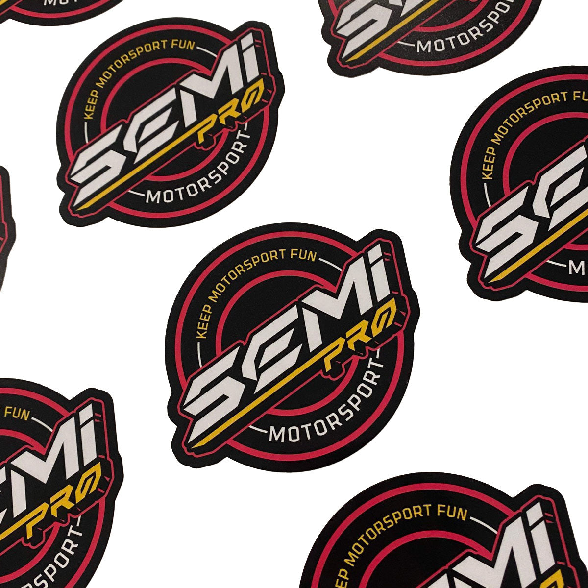 Semi-Pro Motorsport Stickers